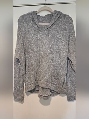 Womens Knit Hoodie Size Large